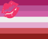 Lipstick Lesbian Sticker